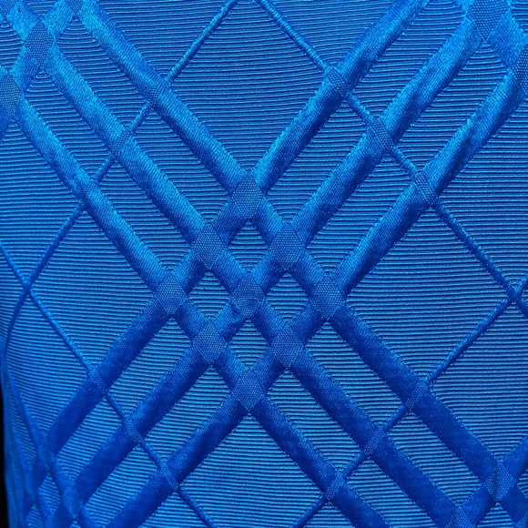 Evan Picone Women’s Midi Dress with Bra Strap Holder. Size 14 Blue - Picture 4 of 7